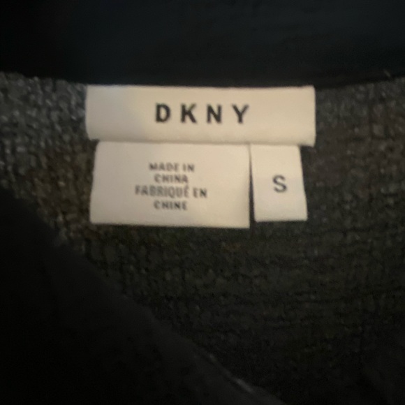 ⚫️ DKNY ⚫️  - semi-sheer overshirt / dress - size small - Picture 3 of 3